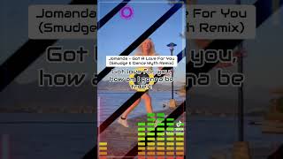 Jomanda  Got A Love For You Smudge amp Dance Myth Remix housemusic [upl. by Corliss839]