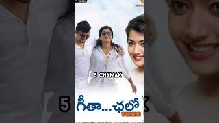 Top 5 Best Rashmika Mandanna Love Story movies viralshorts shortsfeed [upl. by Lapotin130]