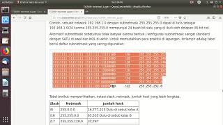 20181022 Penjelasan tentang Subnetting Netmask dan fungsinya untuk routing [upl. by Rees]