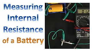 Measuring the Internal Resistance of a Battery  Mini Lab Experiment [upl. by Sethrida650]