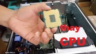 Nâng cấp CPU và VGA cho Dell T3610  T3610 CPU Upgrade [upl. by Lunnete]