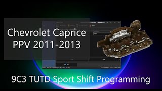 Chevrolet Caprice PPV 20112013 9C3 TUTD Sport Shift Programming [upl. by Hanaj855]