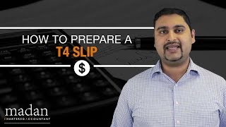 How to Prepare a T4 Slip [upl. by Haywood]