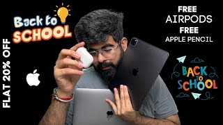 When is Back to school Apple 2024 Free Airpods amp Apple pencil with iPhone How to setup Unidays [upl. by Harrell]