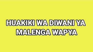 UCHAMBUZI WA DIWANI YA MALENGA WAPYAMATOKEO YA KIDATO CHA PILI 2022FASIHI SIMULIZI HUAKIKI FM 34 [upl. by Allanson]