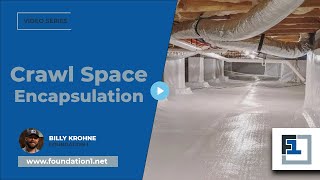 Crawl Space Encapsulation vs Vapor Barrier Which is Right for Your Home  Foundation 1 [upl. by Akcired217]