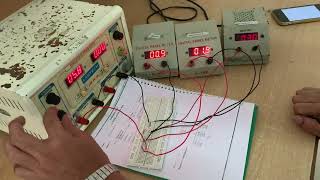 Verification of KVL amp KCL lab experiment [upl. by Kantor]