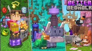 Addon Better On Bedrock para Minecraft pe 121 [upl. by Niwled]