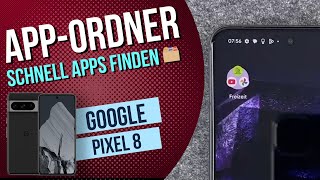 Google Pixel 8  AppOrdner  Apps verschieben • 📱 • 📂 • 👍🏼 • Anleitung  Tutorial [upl. by Lled455]