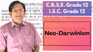 NeoDarwinism  Grade 12 Biology [upl. by Neelahs]