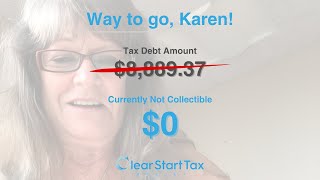 Clear Start Tax  Client Testimony  Karen S [upl. by Emad464]