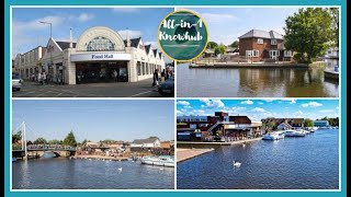 WroxhamTown Tour I Wroxham Heart Of The Norfolk Broads I Places To Visit [upl. by Peatroy743]