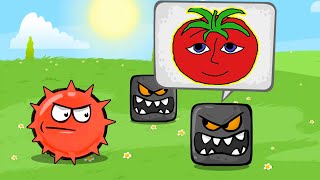 Tomato Ball vs Lemon Boss Red Ball 4 [upl. by Josi]