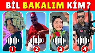 Bil BAKALIM Kim🤔🎤 Viral Videoların Sesini TAHMİN ET 🔥🔊 [upl. by Joline948]