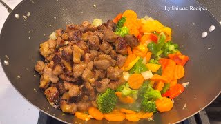 The Secret to Making The Best Stir Fry  Turkey Stir Fry Recipe [upl. by Mora]