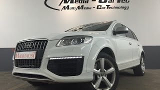 Audi Q7 V12 TDI with Maxhaust Active Sound Engine Sound Motorsound [upl. by Eusadnilem]