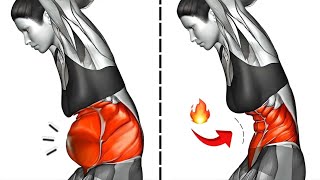 How to LOSE 2 INCHES OFF WAIST in 1 Week 10 Min Standing Abs Workout [upl. by Andryc]