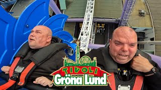 Riding CRAZY Rides at Gröna Lund  VLOG  June 2023 [upl. by Halilak355]