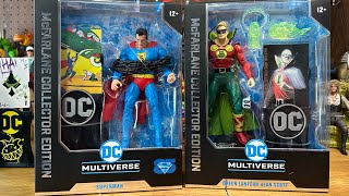 McFarlane Superman and Green Lantern Alan Scott Collectors Edition review Whats the point [upl. by Japheth]