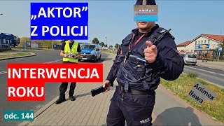 Policjant z Iławy quotpostanowiłquot dokonać interwencji roku Kuriozalna próba legitymowania 144 [upl. by Alesi439]