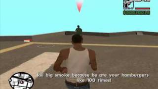 GTA San Andreasbig smoke commits suicide [upl. by Shepard29]