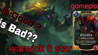 lor gameplay full relics p2w warwick6⭐ is good [upl. by Anawahs]