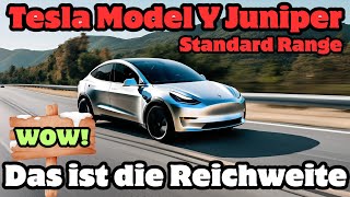 🤩 Das ist die Reichweite vom neuen Tesla Model Y Juniper mit dem neuen CATL 6L Akku 🔋 Enttäuschend [upl. by Oicaroh]