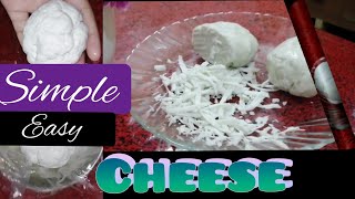 Home made Mozzarella Cheese  Mozzarella Cheese At Home Simple Recipe  How to make cheese at home [upl. by Eisyak]