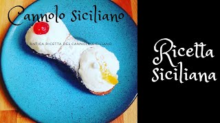 Cannolo siciliano  lantica e originale ricetta [upl. by Attenohs]