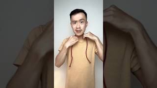 The String On Neck Magic 🤩 Tutorial [upl. by Buddy]