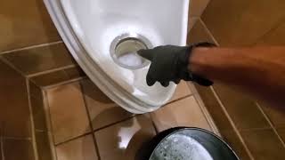 How to fix a waterless urinal that isnt draining [upl. by Jorgenson634]