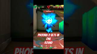 Phoenix two ult in one round amazing clutch valorant valorantclips valoranthighlights [upl. by Canute932]