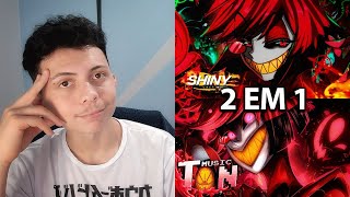 REACT 2 EM 1 O Espetáculo de Alastor  Alastor  Shiny  No Ar  Alastor  Papyrus Da Batata [upl. by Neelyk]