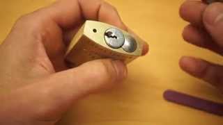 How to Pick a Medeco Biaxial 51S Picked and Gutted [upl. by Smallman]