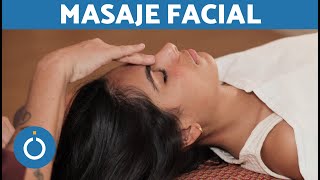 Masaje RELAJANTE de CARA 💆‍♀️💤 Reflexología Facial para Relajarse [upl. by Fisken]