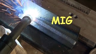 Mig Welding Techniques Tested [upl. by Nylitak]