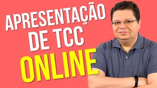 Apresentação de TCC online  Como apresentar um TCC por videoconferência  André Fontenelle [upl. by Ettenirt]