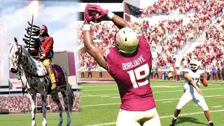 College Football 25  FSU Rivalry Cheese Road to Glory [upl. by Nwadal534]