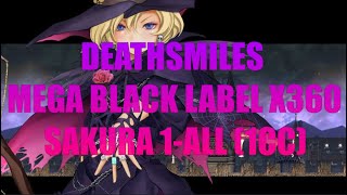 Deathsmiles Mega Black Label Xbox 360 Sakura 1ALL 1CC 1 miss [upl. by Bury]