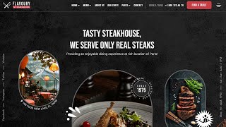 10 Best React Restaurant Website Templates [upl. by Akemed]