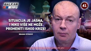 INTERVJU Dragan Petrović  Situacija je jasna niko ne može promeniti ishod krize 25112023 [upl. by Oos]