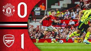 Man Utd 01 Arsenal  Match Recap [upl. by Hairom155]