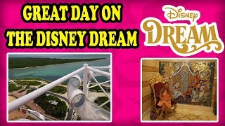 Disney Dream AQUADUCK Animators Palate and Golden Mickeys Disney Cruise Ship Fun [upl. by Onitnerolf]