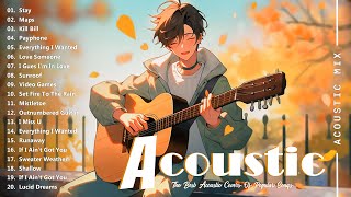 Best Acoustic Cover  Chill Acoustic Love Songs Playlist 2024  Acoustic Guitar Songs Of All Time [upl. by Eustache]