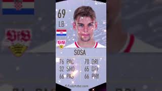 Borna Sosa fifa card croatia fifa fifamobile hrvatska edit dinamozagreb ajax [upl. by Ameerak]