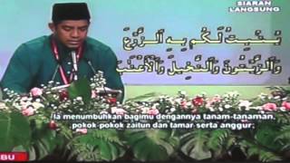 Qari Abdullah Fahmi Kelantan Majlis Tilawah Kebangsaan Malaysia 2014 [upl. by Ahsilaf]