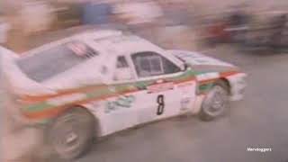 1985 Italian Rally Championship highlights [upl. by Ahseal]