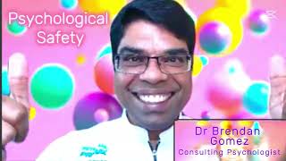 Psychological Safety in the Workplace with Psychologist Dr Brendan Gomez [upl. by Malinin]