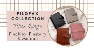 Filofax Collection  Mini Rings  Finchley Finsbury amp Malden [upl. by Mohl969]