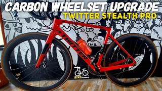 Upgrading to Carbon Wheelset Twitter [upl. by Swan]